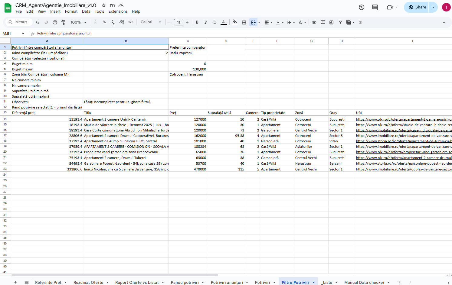 crm-filtru-potriviri